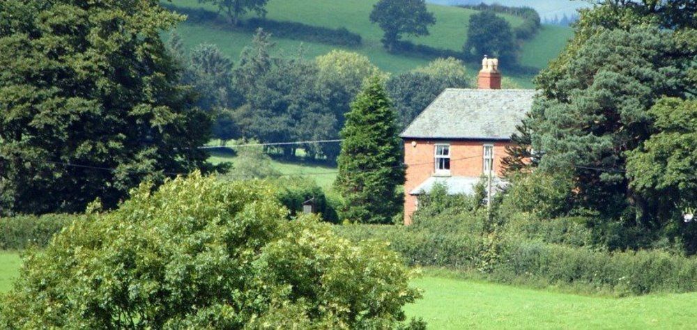Hotel The Old Vicarage Dolfor Newtown  Exterior foto